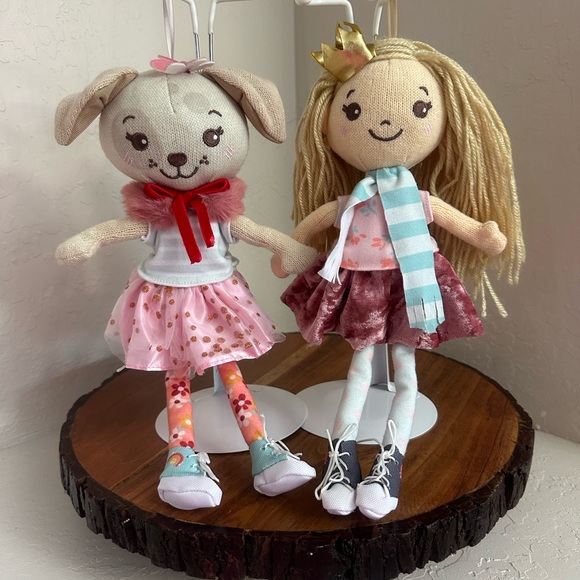Hopscotch Lane Other - Hopscotch Lane Abby & Rosy Dolls